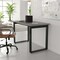 Flash Furniture Redmond 48x24 Conf Tbl w/1in. Thick Dbl Sided Laminate Tbl Top w/PVC and U-Frame Steel Bse, Gry Oak MT-M4824-LTGRY-UBF-GG - alternate 3
